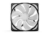 Gehäuselüfter - Blacknoise eLoop B14-1 - Gehäuselüfter - 140mm - Schwarz mit weißen Flügeln - 5 dBA - ITR-B14-1