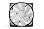 Gehäuselüfter - Blacknoise eLoop B14-PS - Gehäuselüfter - 140mm - Schwarz mit weißen Flügeln - 24 dBA - ITR-B14-PS