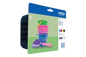 Druckerzubehör - Tinte & Toner - Brother LC221VALBP / LC 221 Value Pack 4-Pack Ink - LC221VALBP