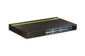 Switches - TRENDnet TPE TPE-2840WS 28-Port Gigabit Web Smart PoE+ Switch - TPE-2840WS