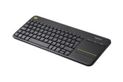 Tastaturen - Logitech K400 Plus Ergonomic Wireless Touch - Tastaturen - Englisch (UK) - Schwarz - 920-007143