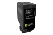 Druckerzubehör - Tinte & Toner - Lexmark Toner cartridge - Yellow - 74C2SYE