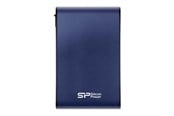 Festplatten - Extern - Silicon Power Armor A80 - Extern Festplatte - 2TB - Blau - SPO20TBPHDA80S3B