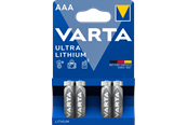 Batterien und Akkus - VARTA Ultra Lithium - AAA - 4pk. - 06103301404