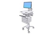 Monitorhalterung - Ergotron StyleView Cart with LCD Pivot 3 Drawers - SV43-1330-0