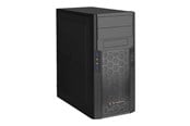Gehäuse - SilverStone Precision PS13 - Gehäuse - Miditower - Schwarz - sst-ps13b