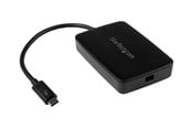 Festplatten Zubehör - StarTech.com Thunderbolt 3 to Thunderbolt 2 Adapter - 28 cm cable - USB-C male - TBT3TBTADAP