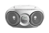 DAB, Netzwerk und Radiowecker - Philips CD Soundmachine AZ215S - FM - Stereo - silber - AZ215S/12