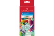 Utensilien zum Schreiben und Zeichnen - Faber-Castell Buntstift Colour Grip 24er Etui - 112424