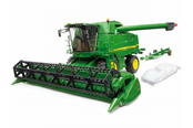 Spielzeugauto - Bruder John Deere Combine harvester - 02132