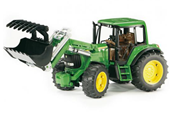 Spielzeugauto - Bruder John Deere 6920 with Frontloader - 02052