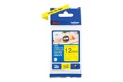 Papier, Fotopapier und Etiketten - Brother TZe 631S - Black on yellow Roll (1.2 cm x 4 m) - TZE631S