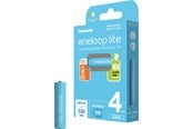 Batterien und Akkus - Panasonic eneloop lite BK-4LCCE/4BE battery - 4 x AAA - NiMH - BK-4LCCE/4BE