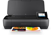 Drucker - HP Officejet 250 Mobile All-in-One - Color Inkjet - Wi-Fi Multifunktion - Farbe - Tinte - CZ992A#BHC