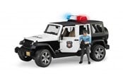 Spielzeugauto - Bruder  Jeep Wrangler Rubicon Police vehicle with police officer and accessories - 2526