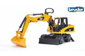 Spielzeugauto - Bruder CAT Wheel excavator - 02445