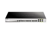 Switches - D-Link DXS-1210-16TC 12x 10GBase-T including 2x SFP+ and 2x combo 10 Gigabit SFP+ Smart Switch - DXS-1210-16TC