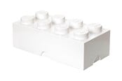 Kinderzimmer - LEGO Aufbewahrungsstein, 8 Noppen, weiß - RC4004WH