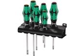 Haus & Garten - Wera 334/6 Rack Schraubendrehersatz Kraftform Plus Lasertip + Rack, 6-teilig - 05105650001