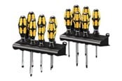 Handwerkzeuge  - Wera Big Pack 900 Schraubendrehersatz Kraftform : Der Schraubmeißel + Rack, 13-teilig - 05133285001