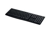 Tastaturen - Logitech K270 Wireless Keyboard - CH - Tastaturen - Schweiz - Schwarz - 920-003743