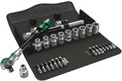 Haus & Garten - Wera 8100 SC 6 Zyklop Speed-Knarrensatz, 1/2"-Antrieb, metrisch, 28-teilig - 05004076001