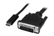 Display Kabel - StarTech.com USB C to DVI Adapter 2M - CDP2DVIMM2MB