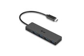 USB-Hubs - I-Tec USB-C Slim Passive Hub - 4-Port - USB 3.0 - 20 cm cable USB-Hubs - USB 3.0 - 4 - Schwarz - C31HUB404