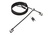 Systemzubehör - Kensington MicroSaver 2.0 Keyed Twin Laptop Lock - K65048WW