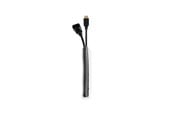 Kabelkanal / Kabelschlauch - Multibrackets M Universal Cable Sock Self Wrapping 10mm Black 25m - 7350073733248