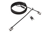 Systemzubehör - Kensington MicroSaver 2.0 Keyed Twin Laptop Lock - Like Keyed - K65099L