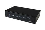 KVM Switches - StarTech.com 4 Port HDMI KVM Switch With Built-in USB 3.0 Hub - 1080p - SV431HDU3A2