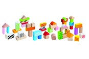 Holzspielzeug - Eichhorn  Color Wooden Blocks - 100002226