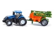 Spielzeugauto - SIKU New Holland T8.390 Tractor with crop sprayer - 1668