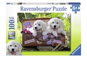 Puzzle - Ravensburger Traveling Pups - 100p - 105380