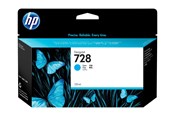 Druckerzubehör - Tinte & Toner - HP 728 / F9J67A - Cyan Ink - F9J67A