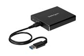 RAID Systeme - StarTech.com Dual-Slot Drive Enclosure for M.2 NGFF SATA SSDs - USB 3.1 (10Gbps) - RAID - SM22BU31C3R