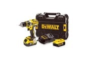 Schraub/Bohrmaschinen - Dewalt 18V XR Brushless Compact Drill Driver - 2 x 5Ah - DCD791P2-QW