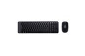 Tastaturen - Logitech MK220 Combo Wireless - US - Tastatur & Maus Set - Englisch (US) - Schwarz - 920-003168