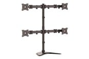 Monitorhalterung - StarTech.com Quad Monitor Stand - Steel - For VESA Mount Monitors up to 27" - ARMBARQUAD