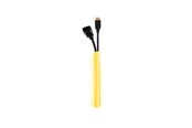 Kabelkanal / Kabelschlauch - Multibrackets M Universal Cable Sock Self Wrapping 10mm Yellow 25m - 7350073734429