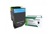Druckerzubehör - Tinte & Toner - Lexmark X417 - High Yield - Cyan Toner - 71B2HC0