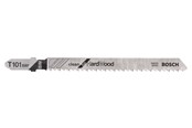 Stichsägen - Bosch T 101 BRF CLEAN FOR HARD WOOD-JIGSAW BLADE 5 PC - 2608634235