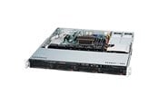 Gehäuse - Supermicro SC813M FTQC-R407CB - Gehäuse - Server (Rack) - Schwarz - CSE-813MFTQC-R407CB