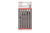 Haus & Garten - Bosch STIKSAVKLINGESÆT TRÆ OG PLAST 5 STK - 2608667858