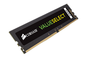 RAM - Corsair Value Select DDR4-2666 - 16GB - CL18 - Single Channel (1 pcs) - Schwarz - CMV16GX4M1A2666C18