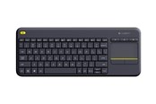 Tastaturen - Logitech K400 Plus Ergonomic Wireless Touch - Tastaturen - Schweiz - Schwarz - 920-007133