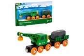 BRIO - Brio Grüner Kranwagen mit Anhänger - 33698