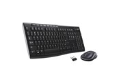 Tastaturen - Logitech MK270 Wireless Keyboard and Mouse Combo - US International (Polski) - Tastatur & Maus Set - Englisch (US) - Schwarz - 920-004508