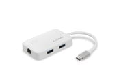 Netzwerkadapter (Netzkarte, Druckserver, u.s.w.) - Edimax EU-4308 USB-C to 3-Port USB 3.0 Gigabit Ethernet Hub - EU-4308
